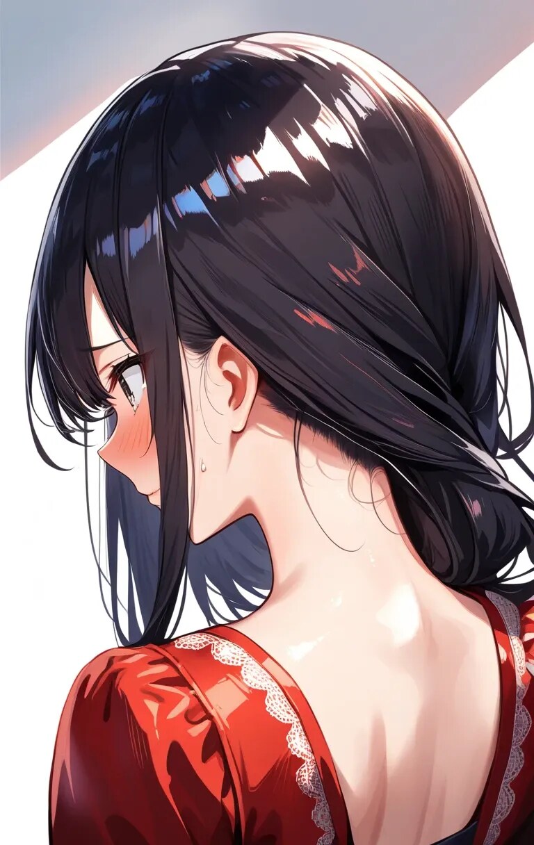 『黒髪美人さん』