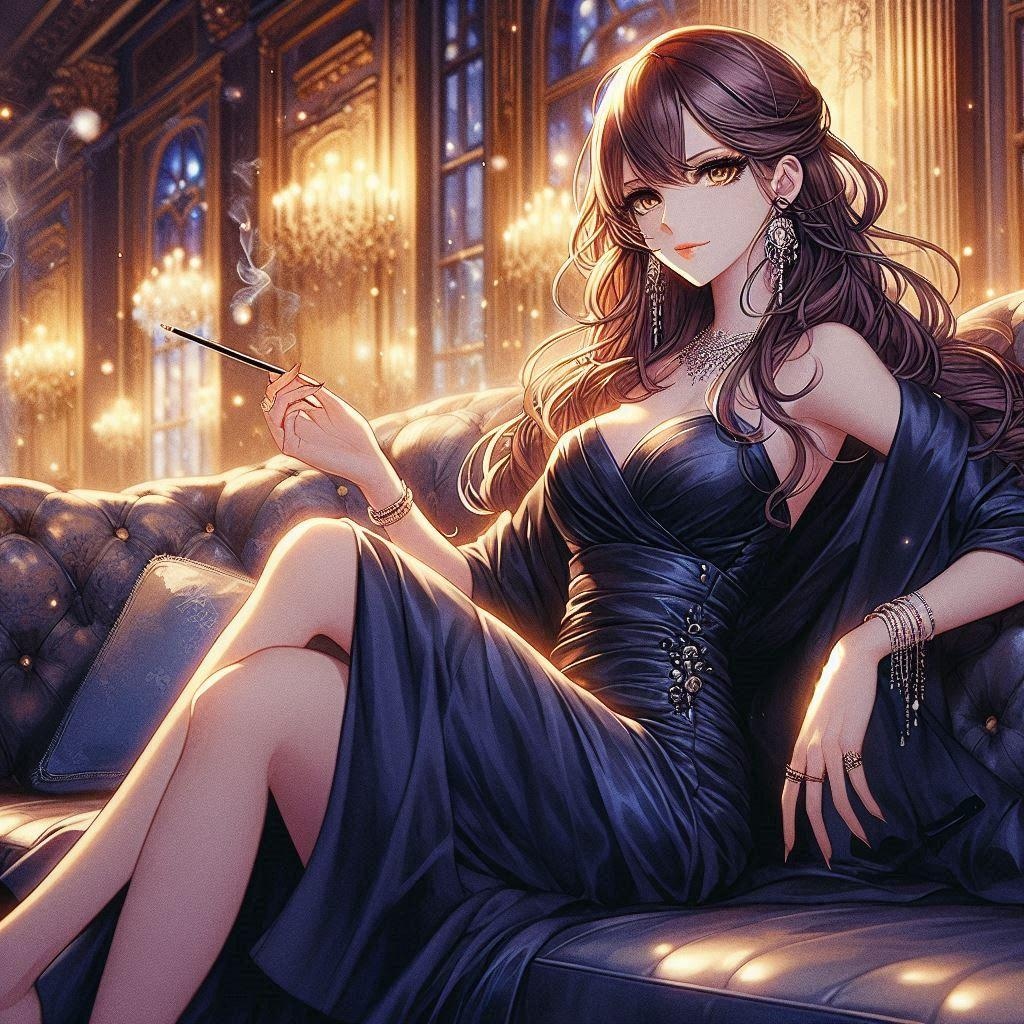 うちの子で夜の街の女王風