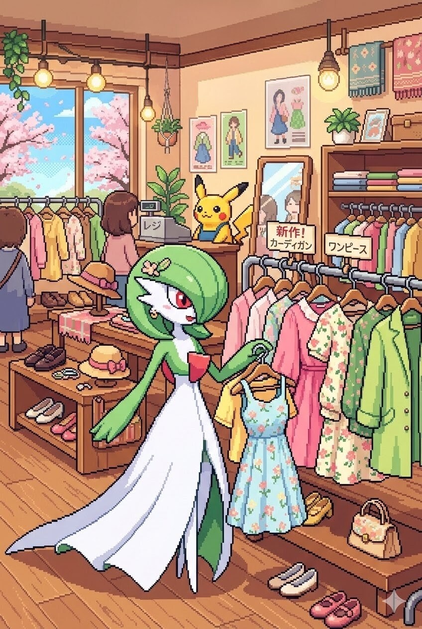 サーナイトのお洋服選び