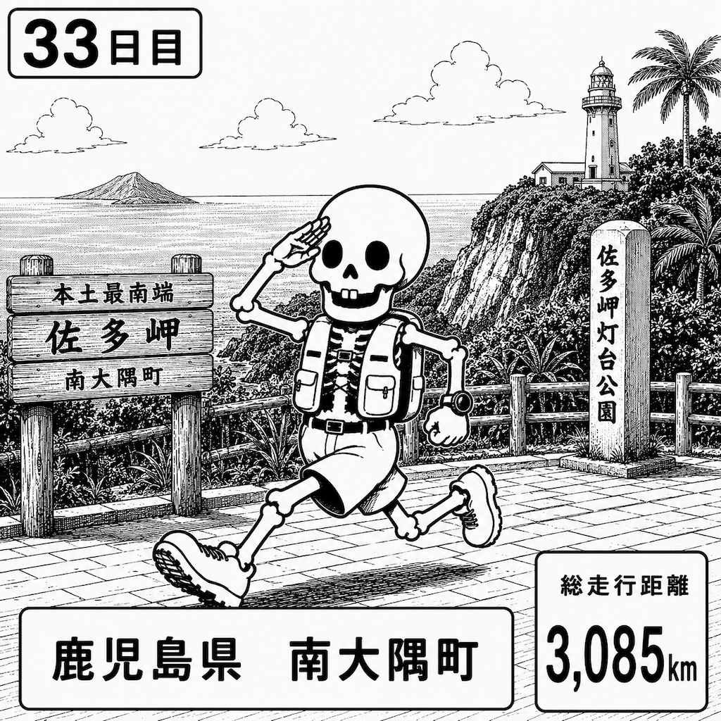 鹿児島県南大隅町に到着