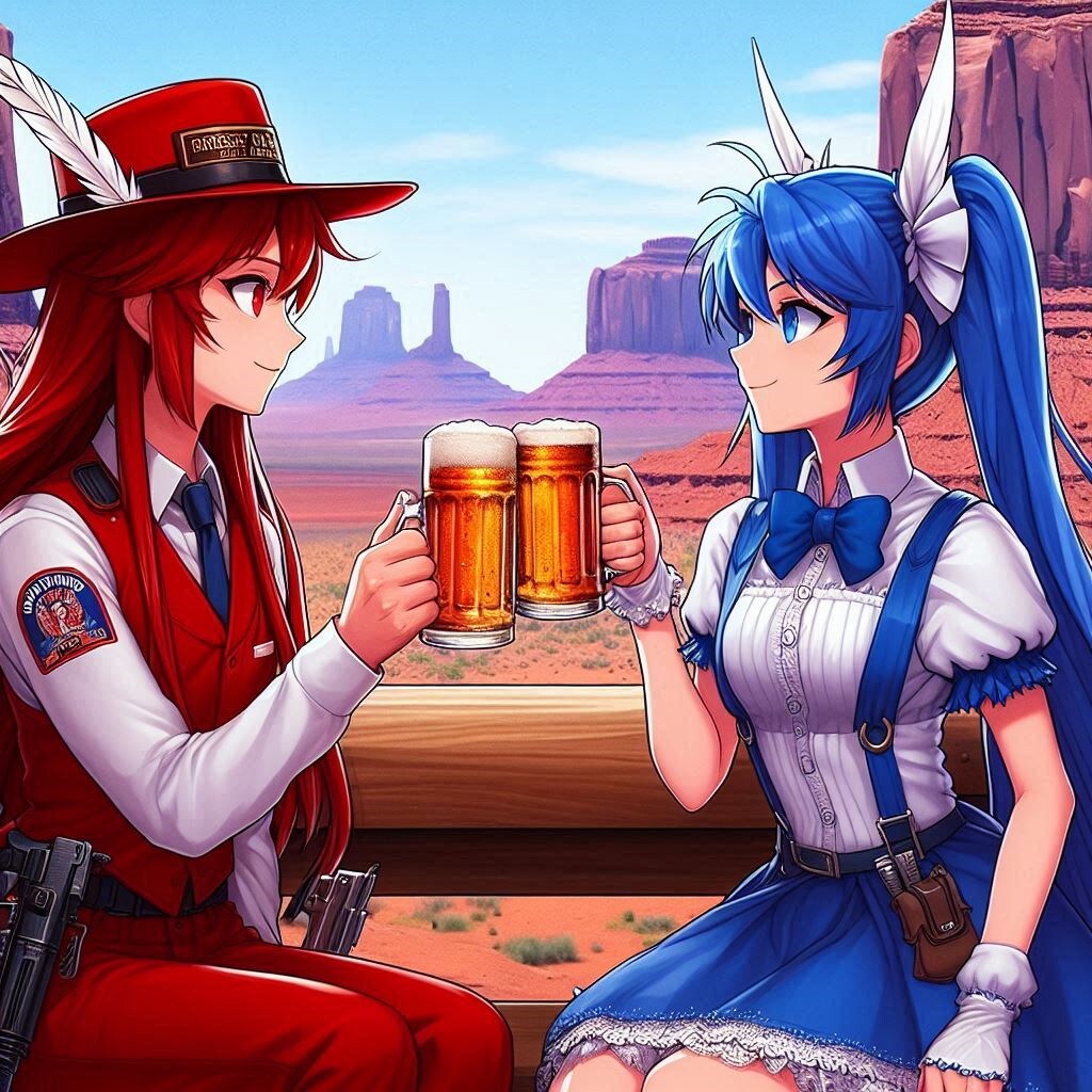 鉄道系魔法少女イオニア＆ラーラ　海外旅行中♪・・・140