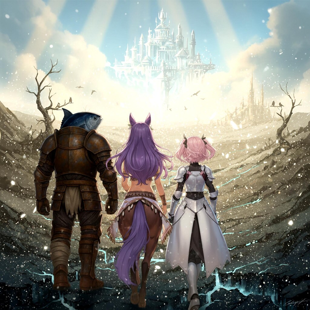 【夢エリ】ハルネールと夢の平原〜ep.7(最終回)「夢の終わり、大地の鼓動」