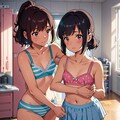 百合特集。美少女同士の友情？って素敵だなー❤️ 8枚目