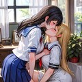 百合特集。美少女同士の友情？って素敵だなー❤️ 6枚目