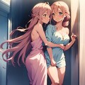 百合特集。美少女同士の友情？って素敵だなー❤️ 5枚目