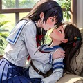百合特集。美少女同士の友情？って素敵だなー❤️ 3枚目