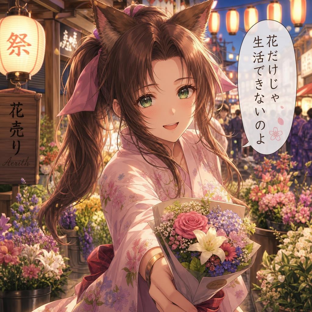 花では食えない