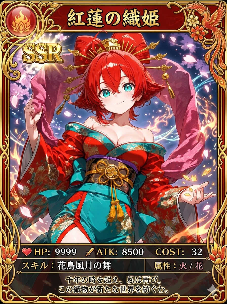 【SSR】紅蓮の織姫✨