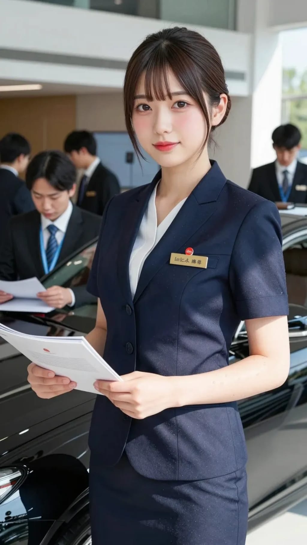 ディーラーのお姉さん