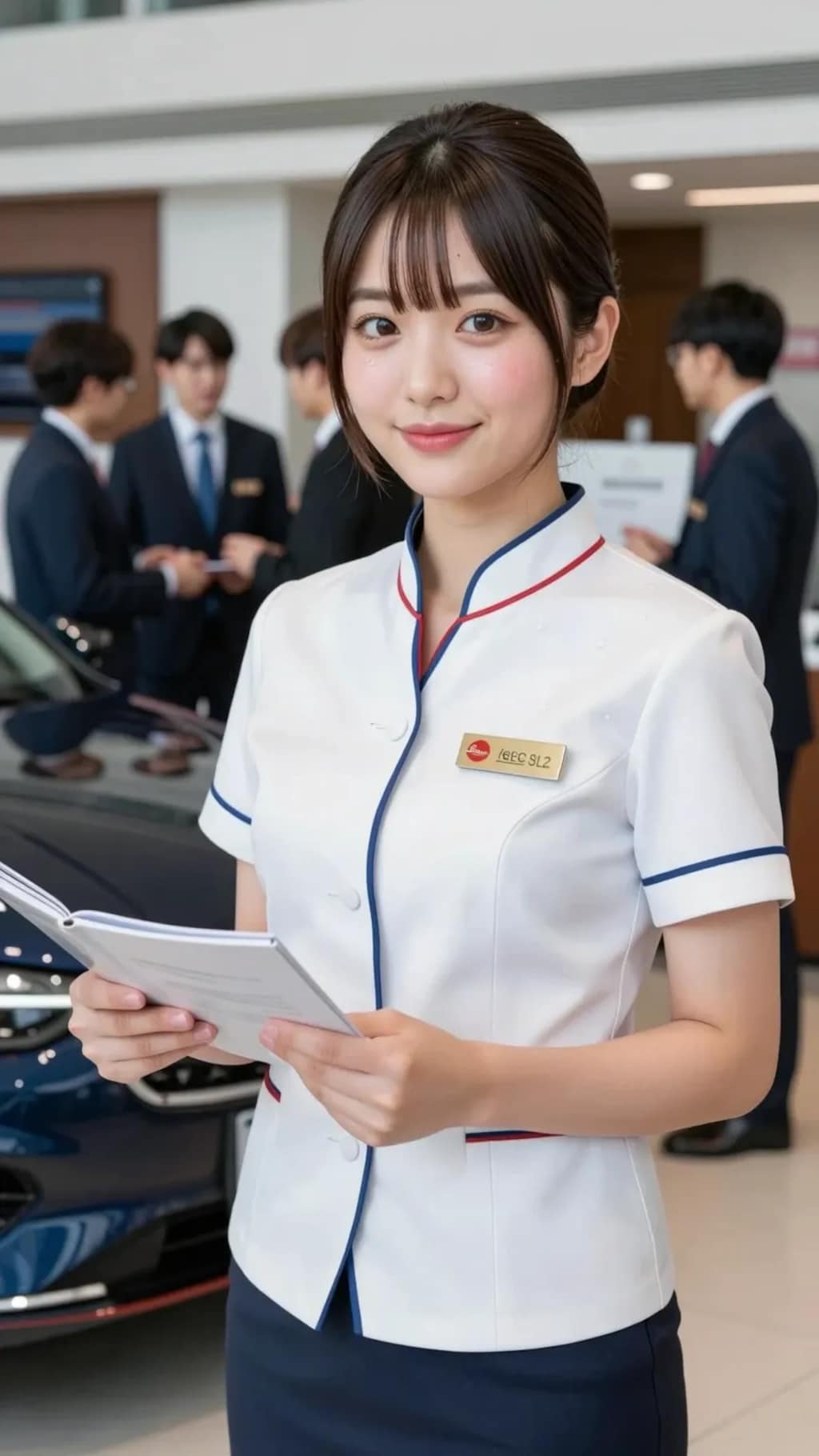 ディーラーのお姉さん