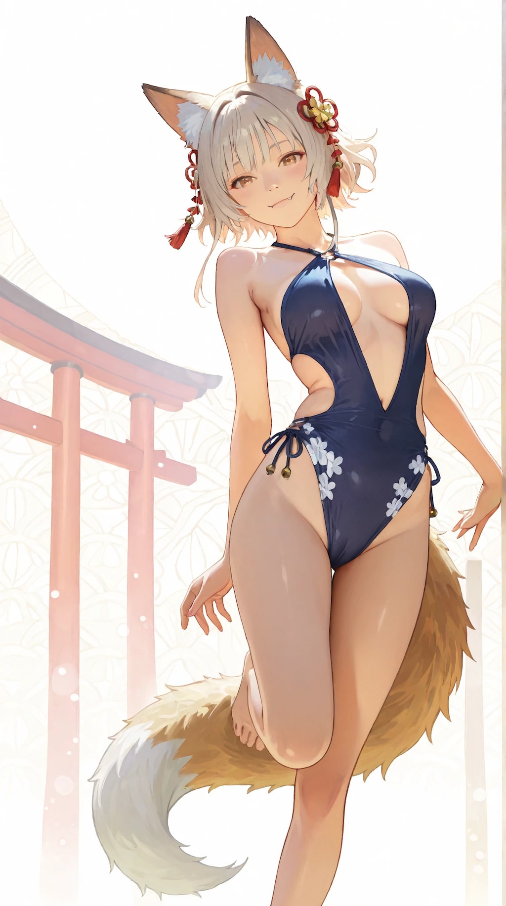 琴葉のワンピース水着