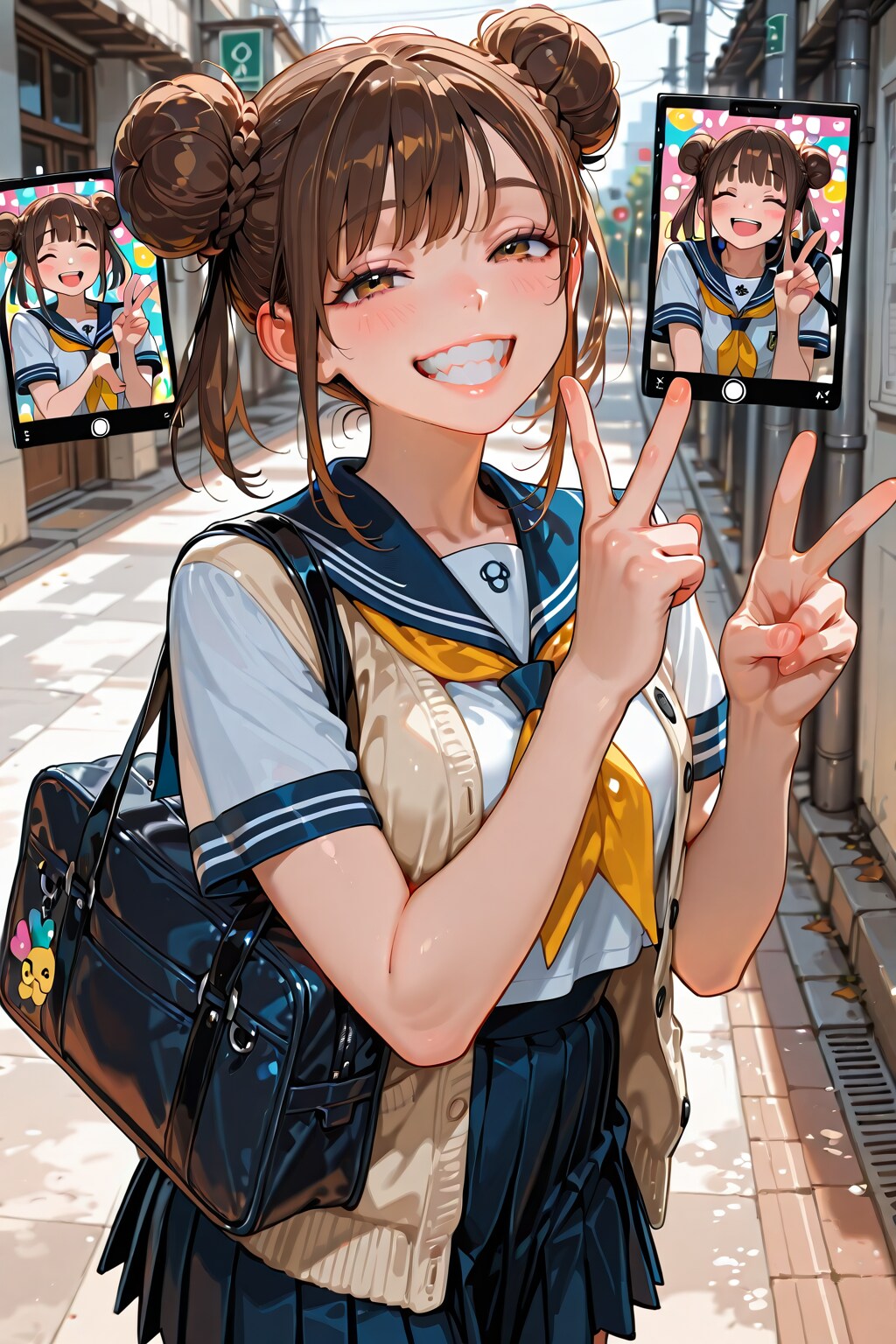 お団子ちゃん | の人気AIイラスト・グラビア