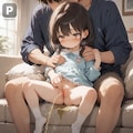 ソファ放尿園児まとめ 5枚目