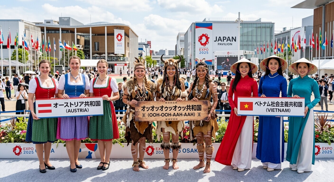 世界の国からこんにちは