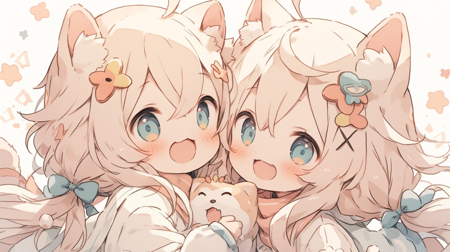 ねこねこ。