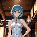綾波レイ（温泉） 2枚目