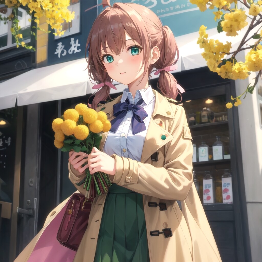 ミモザの花束 | の人気AIイラスト・グラビア