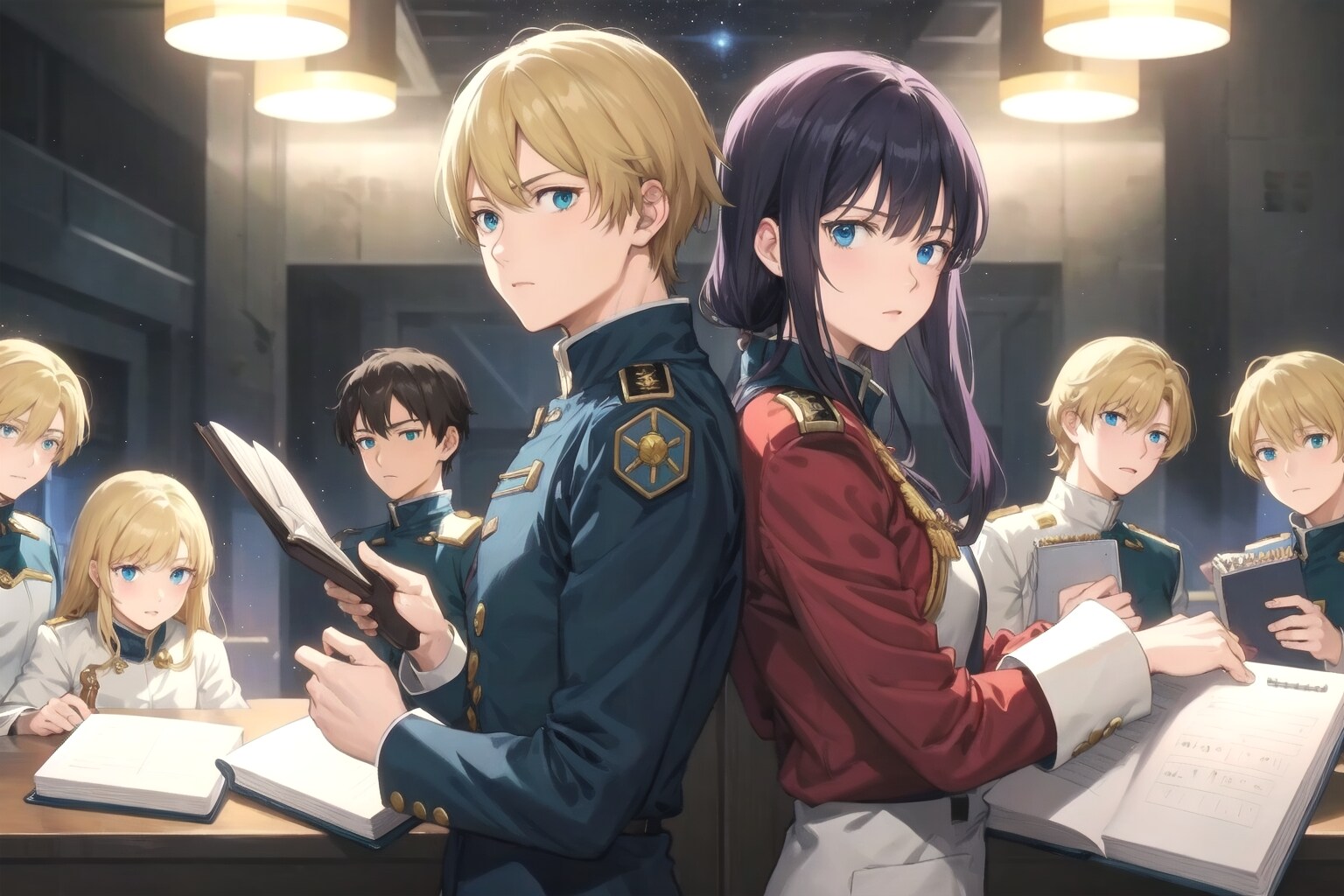 銀河英雄伝説外伝2 ユリアンのイゼルローン日記 | の人気AIイラスト・グラビア