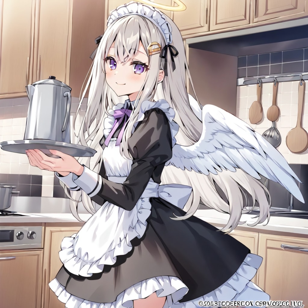 天界の可愛いメイド様