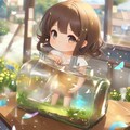 ハーバリウムの女の子 2枚目