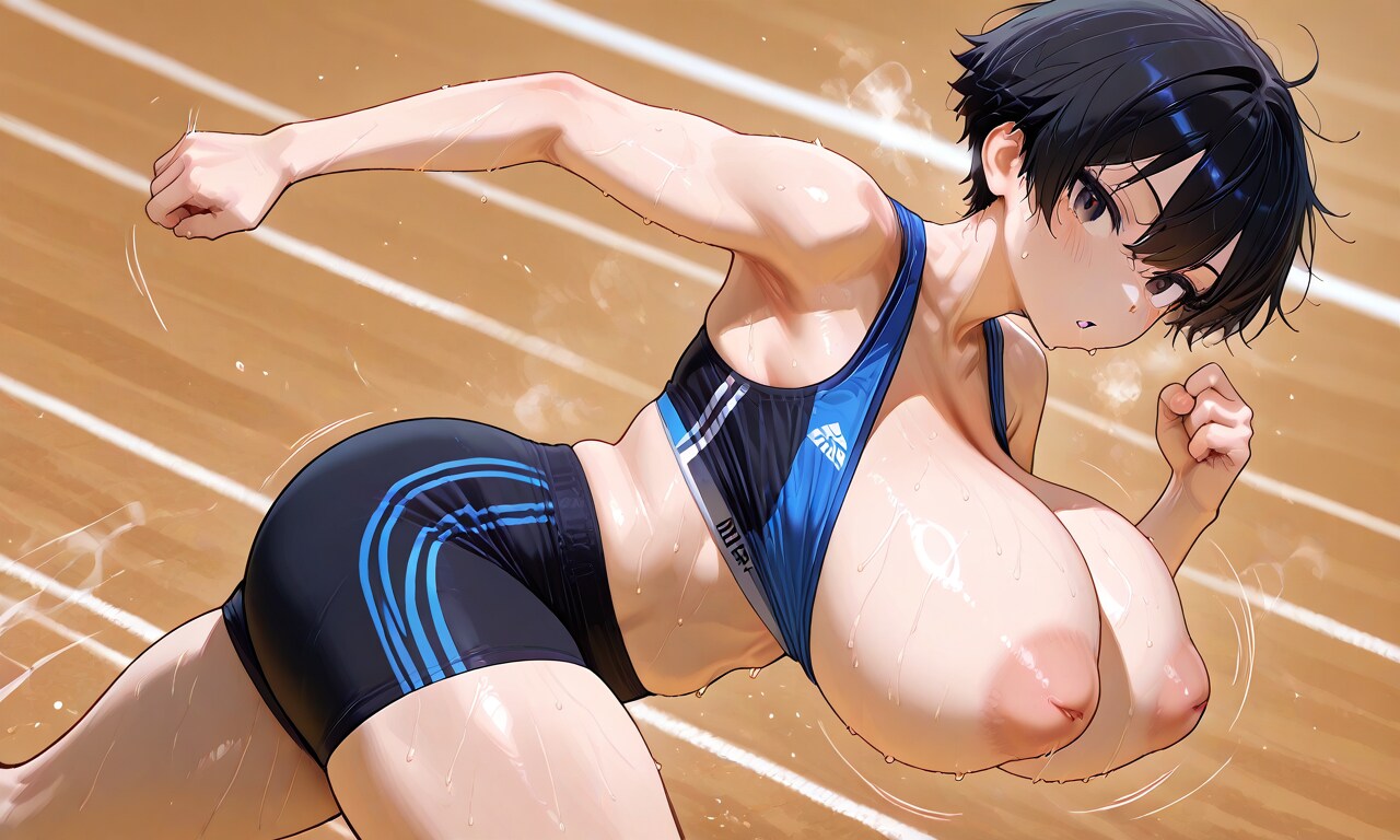 走り暴れ動く
