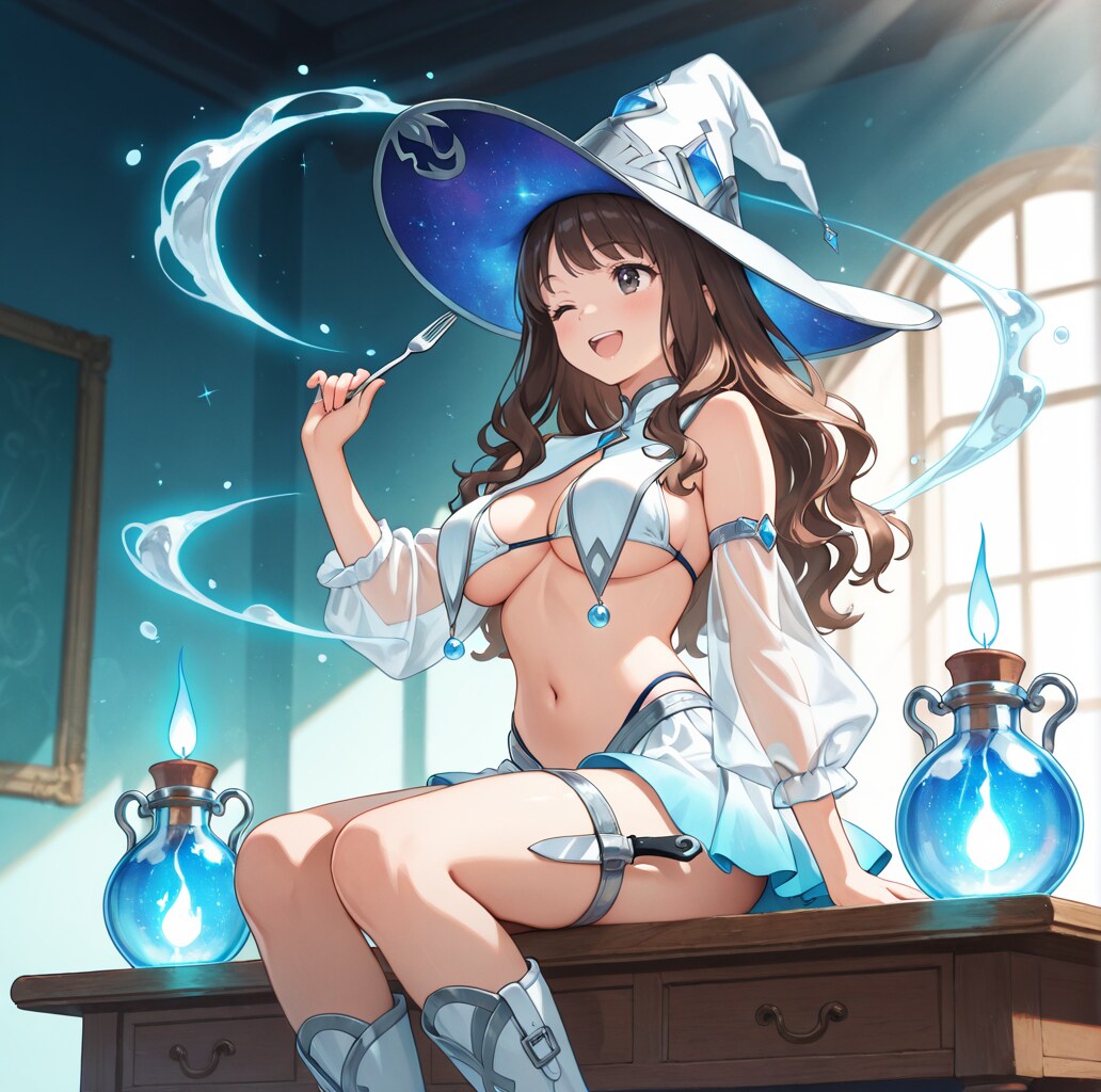 魔法使いちゃん、道具屋にて