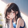 小夜のスク水 2枚目
