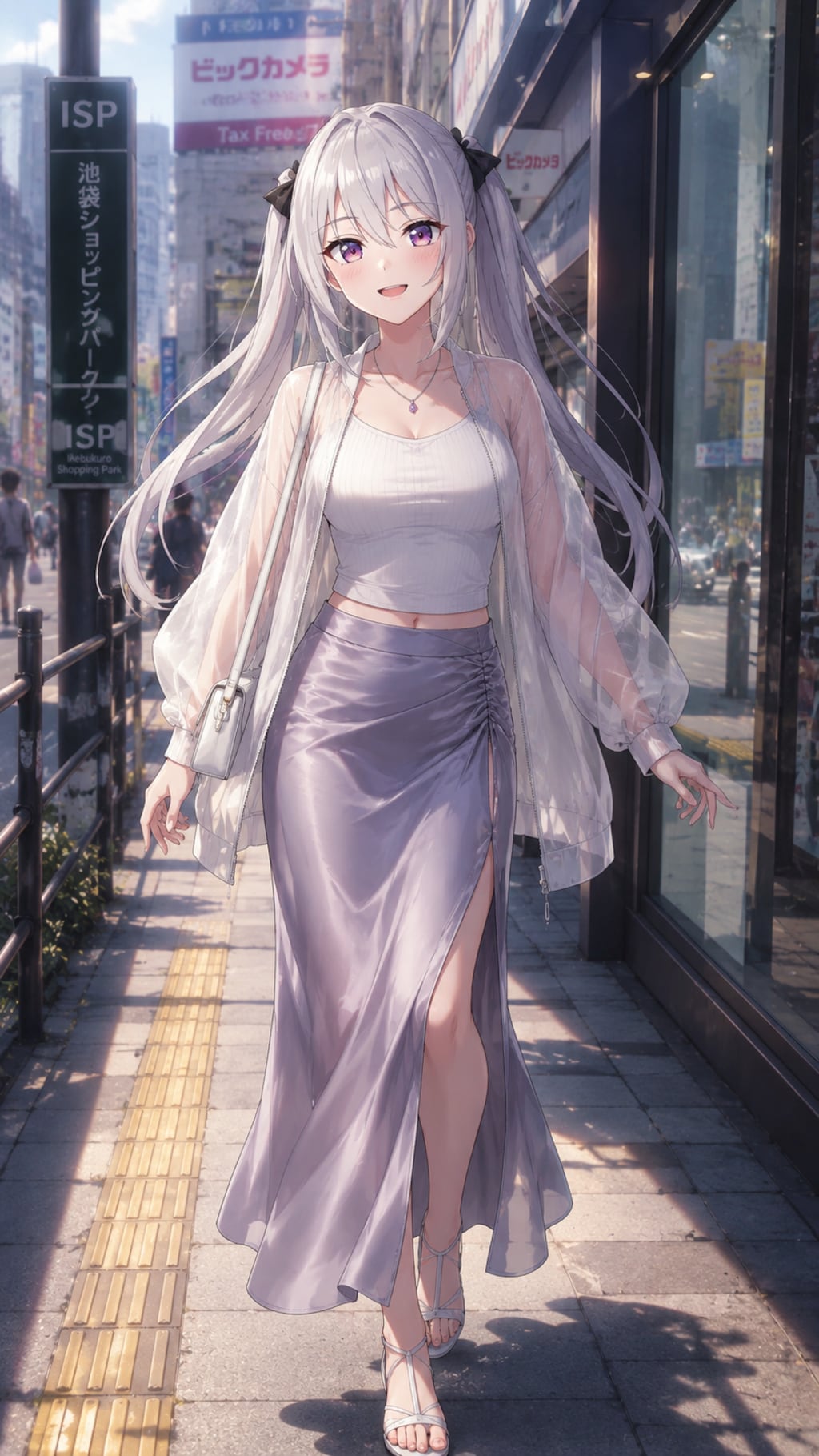 麗華様のシアーレイヤードコーデ