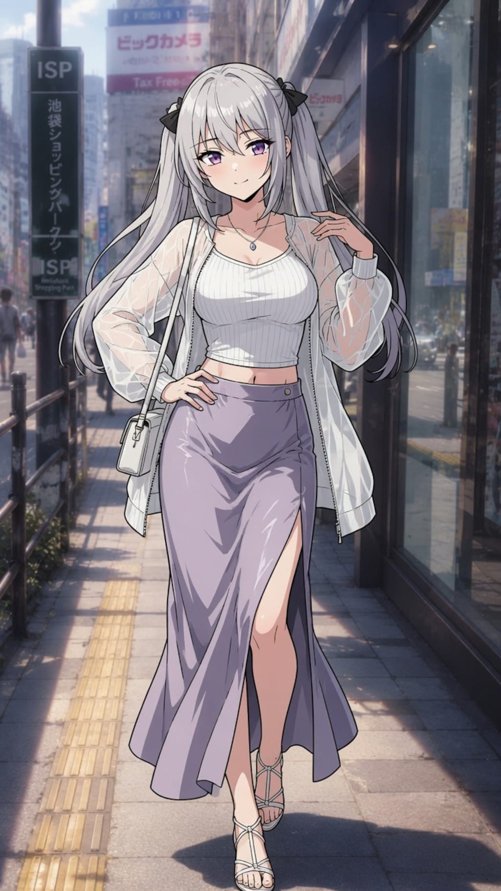 麗華様のシアーレイヤードコーデ