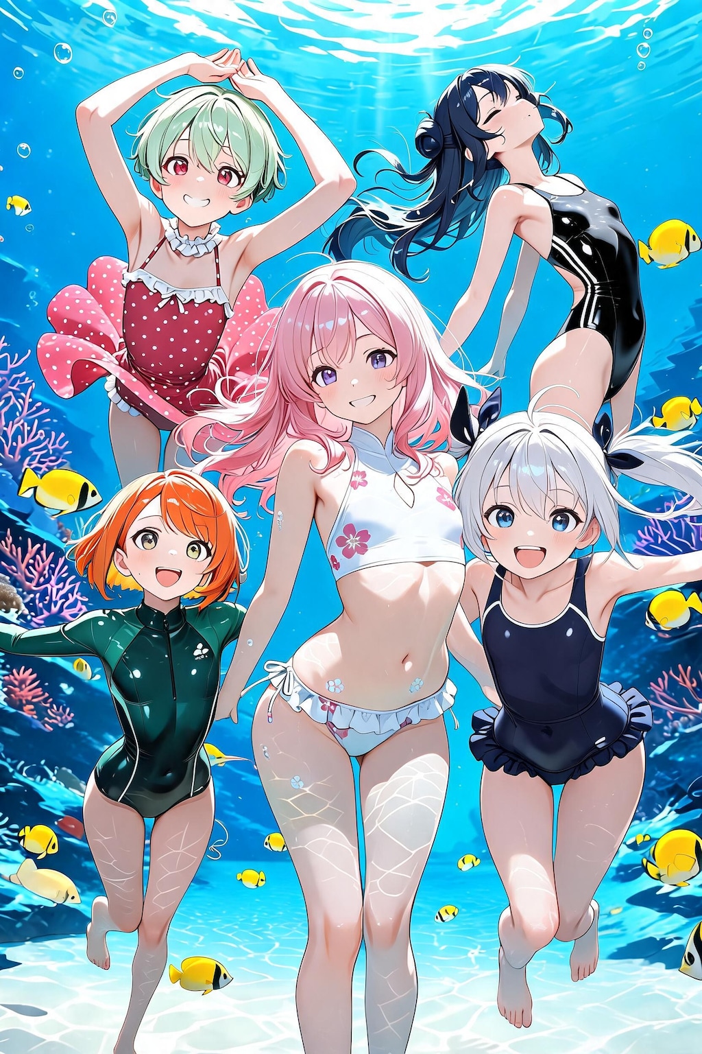 水中詰め合わせ flat chest編２
