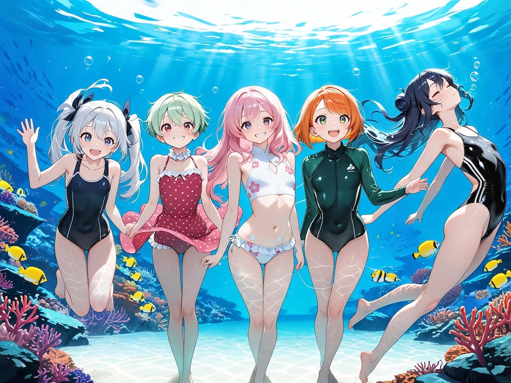 水中詰め合わせ flat chest編２