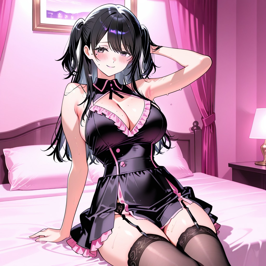 ツインテール巨乳少女 | の人気AIイラスト・グラビア