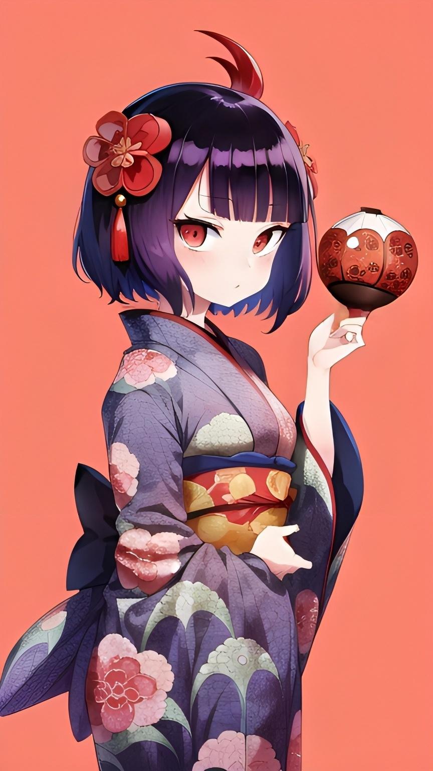 着物少女②