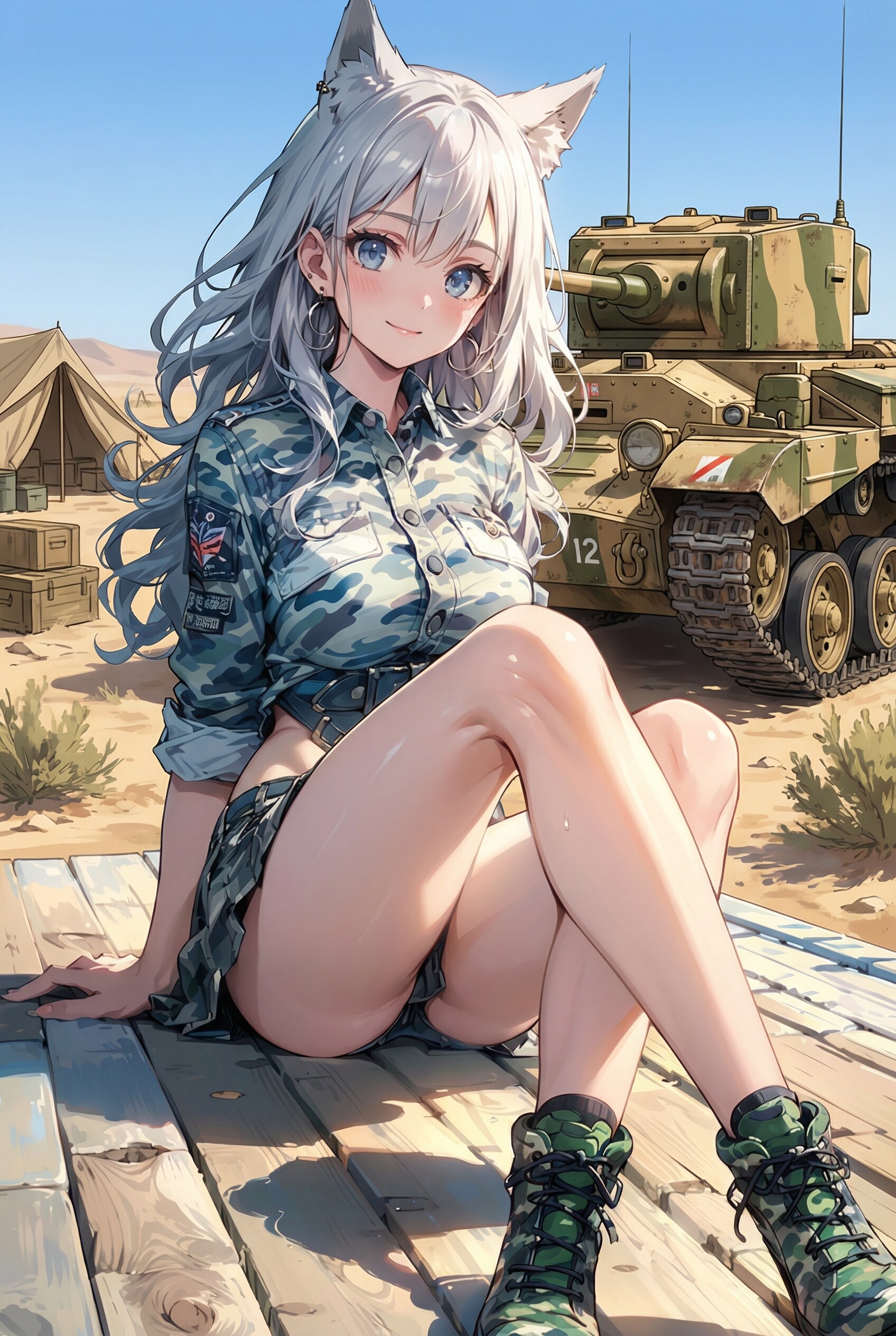 イギリス最多量産戦車「バレンタイン」🐺