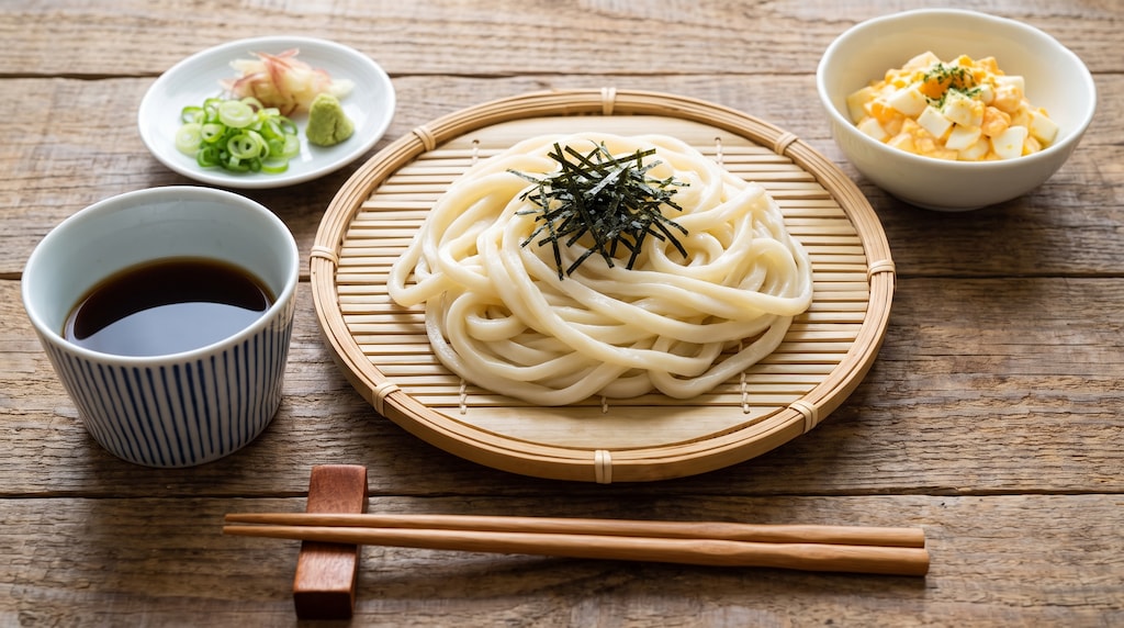摩訶不思議食堂の冷やしうどん膳