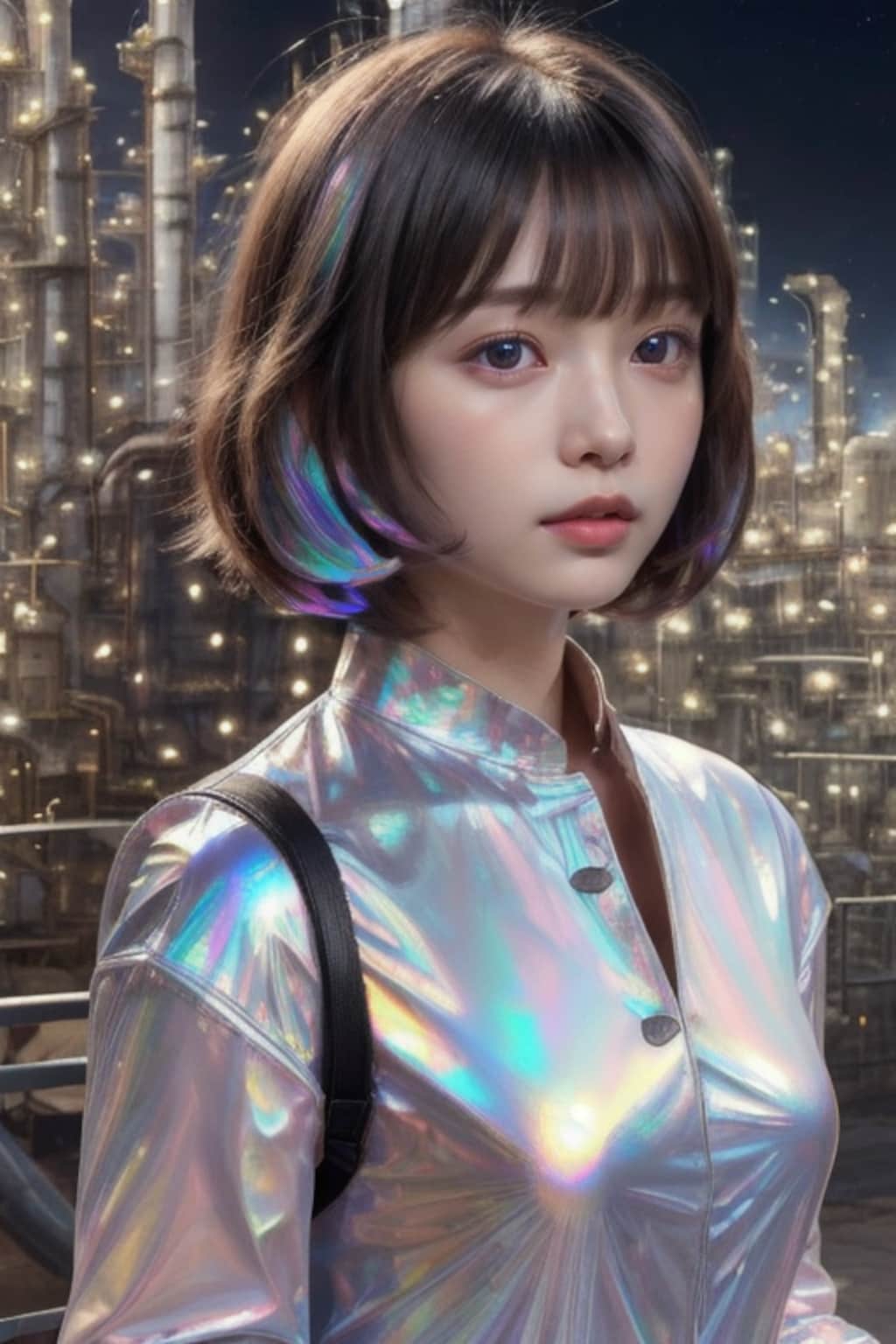 工場夜景大好きっ娘ちゃん