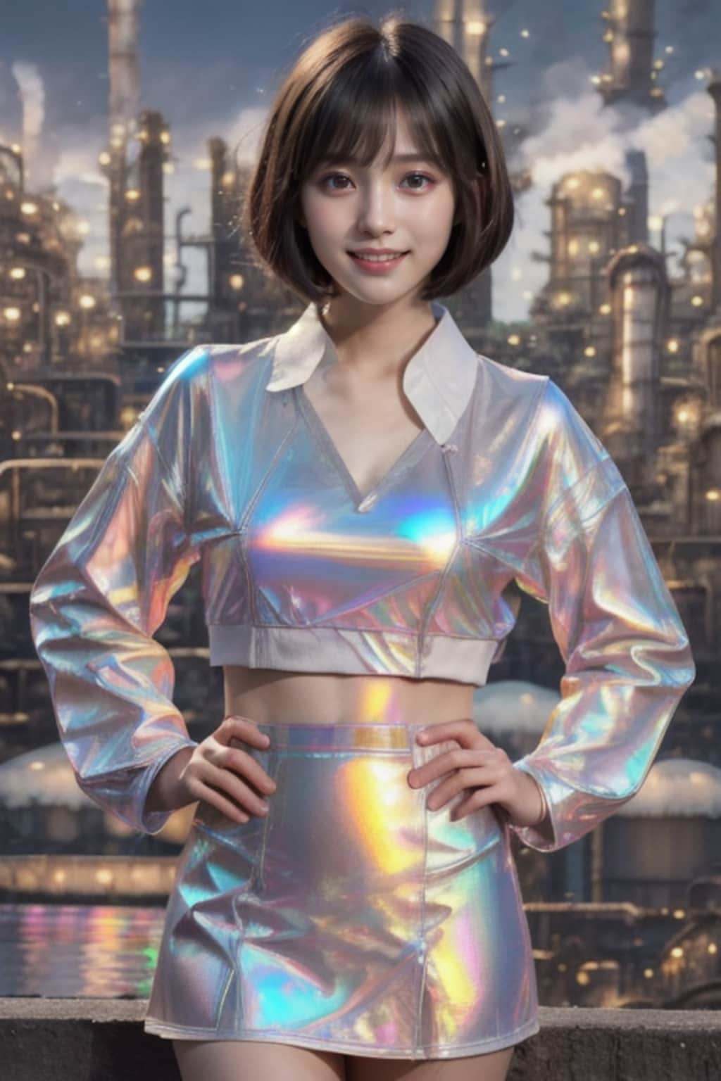 工場夜景大好きっ娘ちゃん