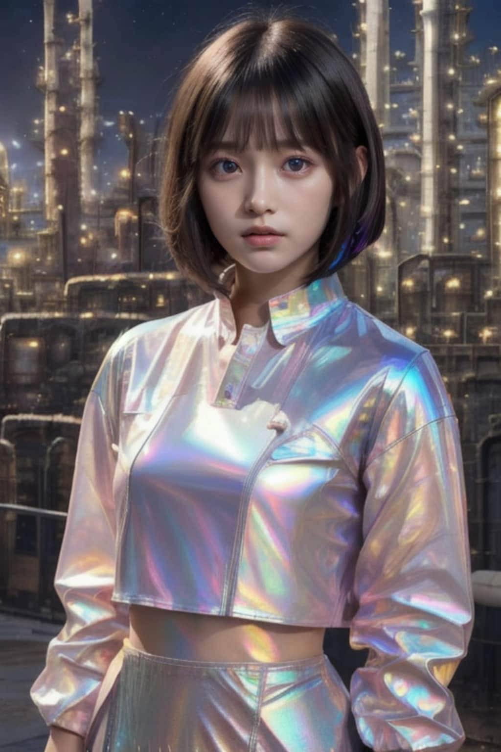 工場夜景大好きっ娘ちゃん