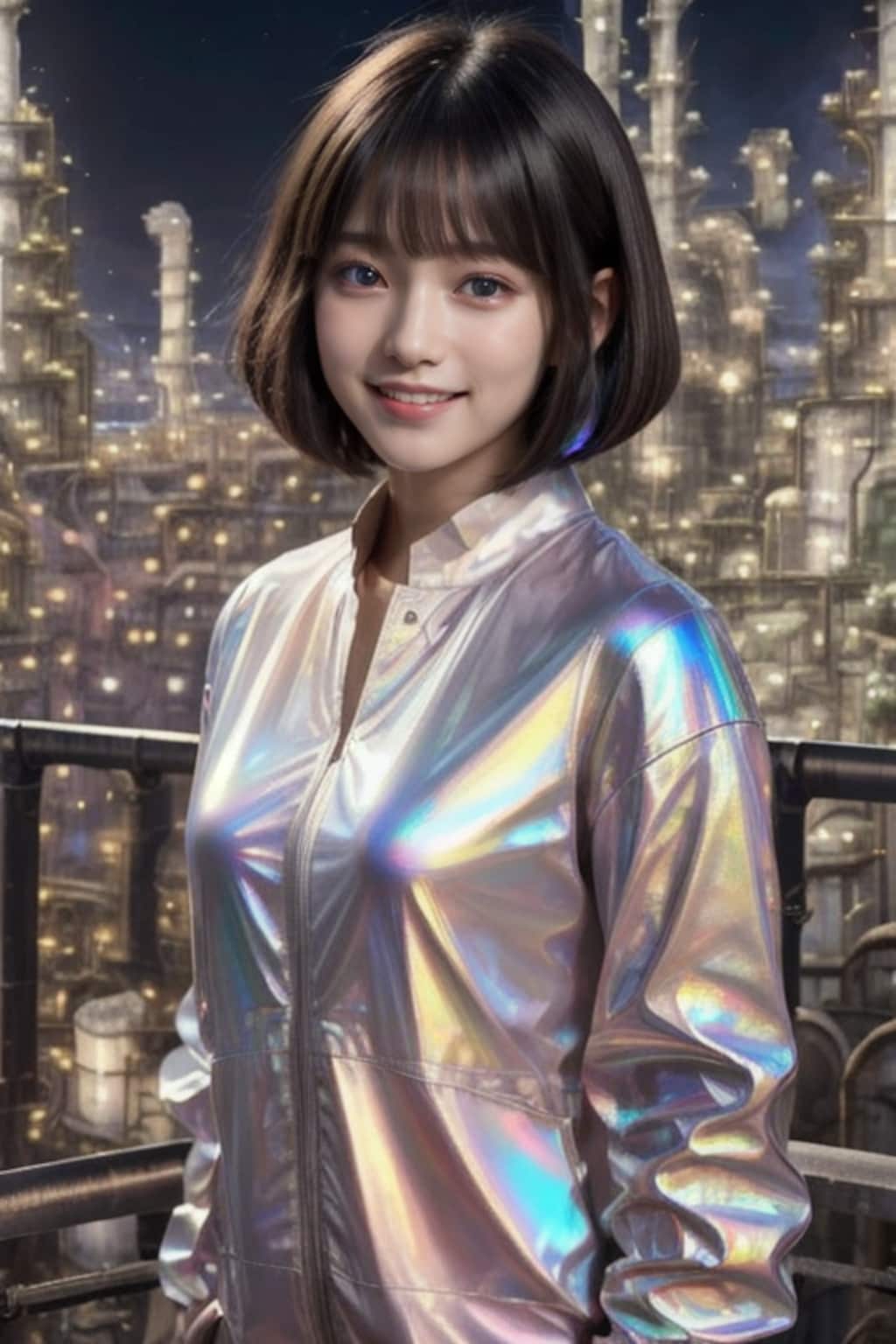 工場夜景大好きっ娘ちゃん