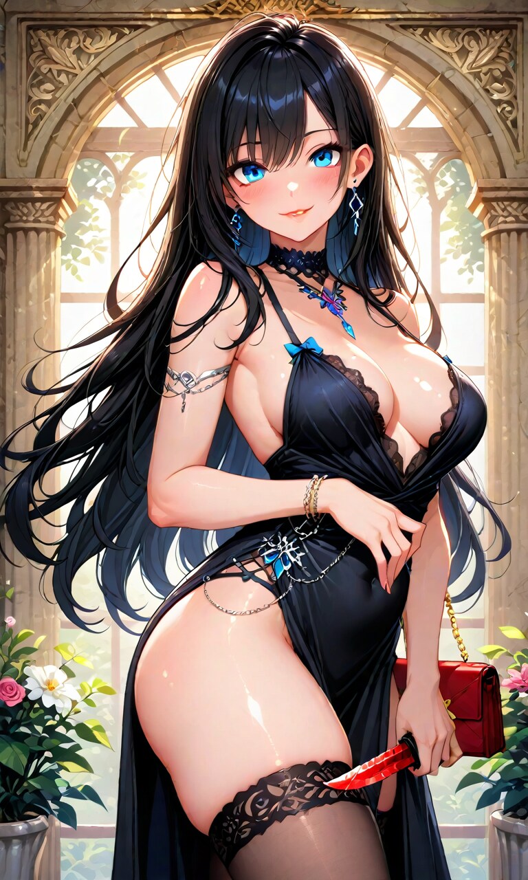 魅力的なドレスギャルズ