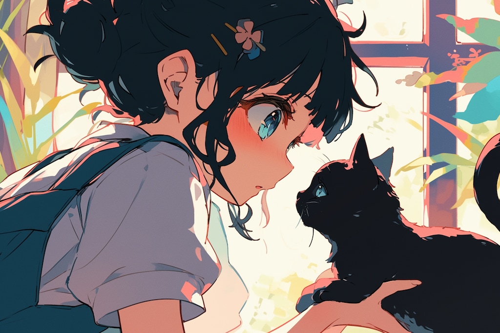 猫🐈とおだんごちゃん🍡✨184