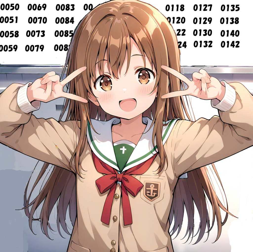 番号あったよ！