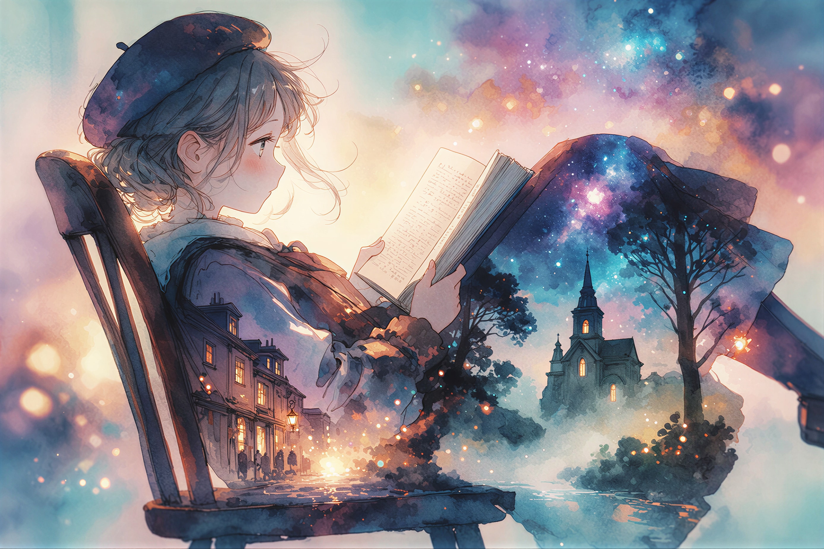 言葉の景色 | の人気AIイラスト・グラビア