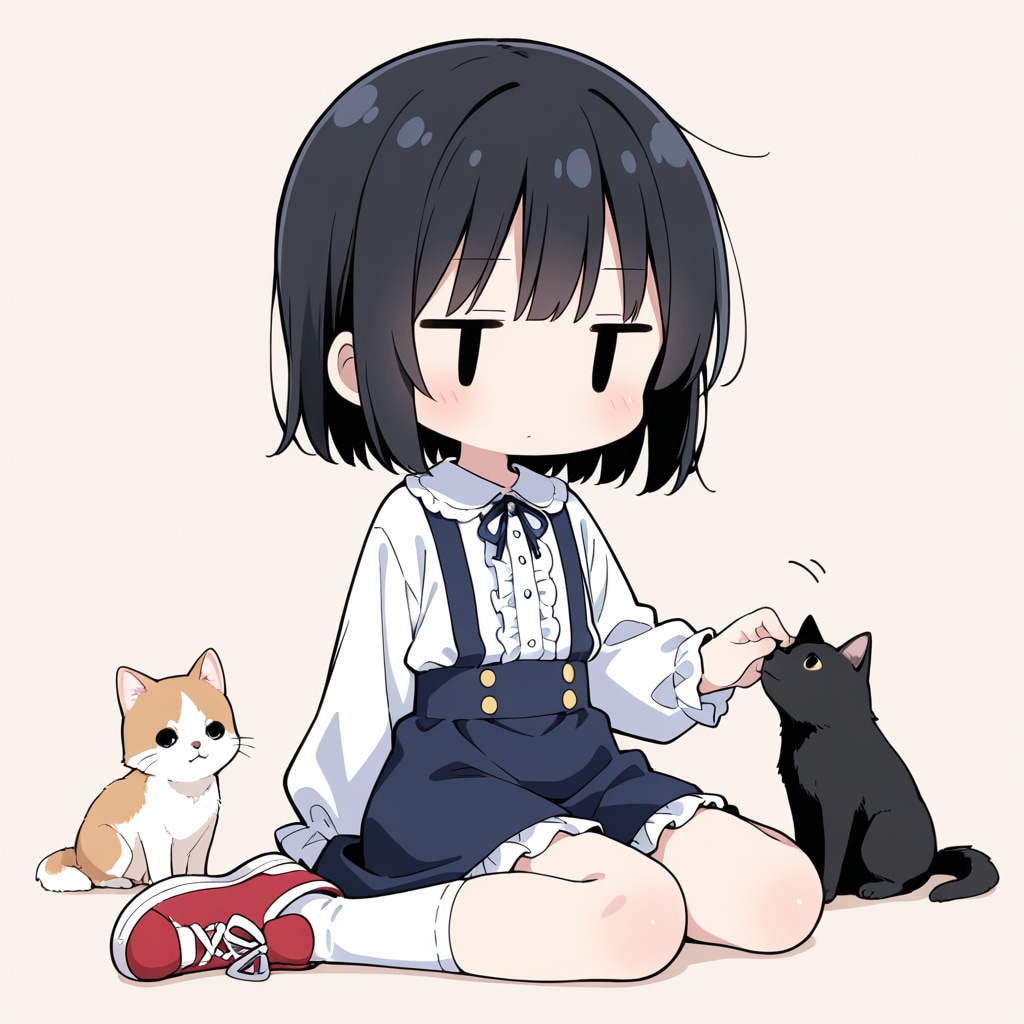 犬・猫と遊ぶ | の人気AIイラスト・グラビア