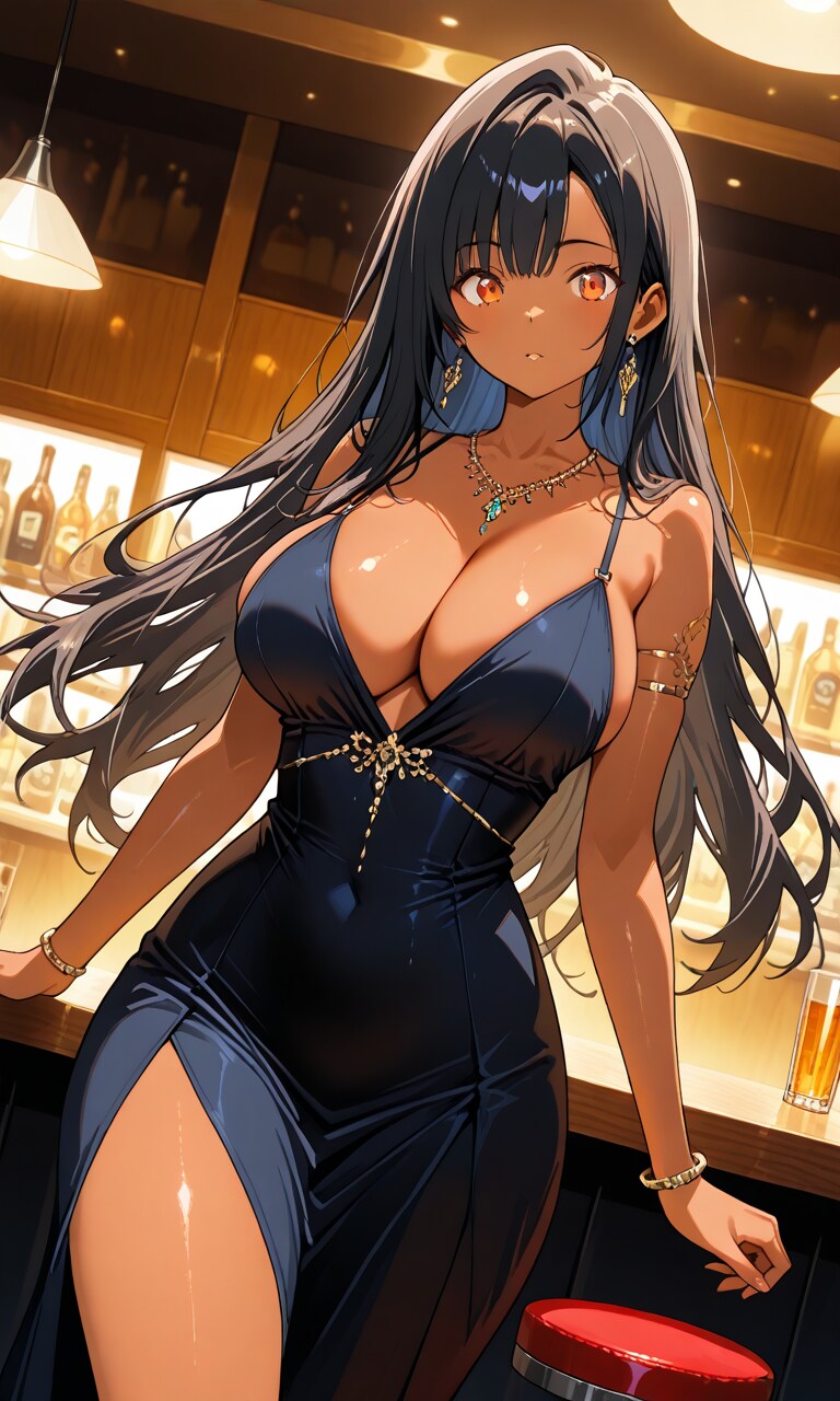 ドレス姿のスタイリッシュなお姉さん達3