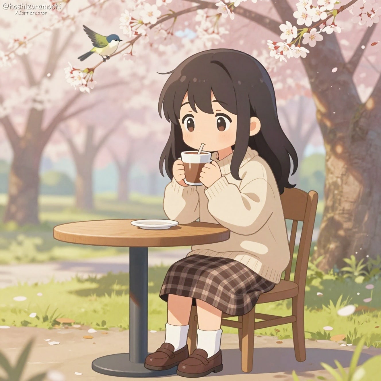 春風のカフェテラス | の人気AIイラスト・グラビア