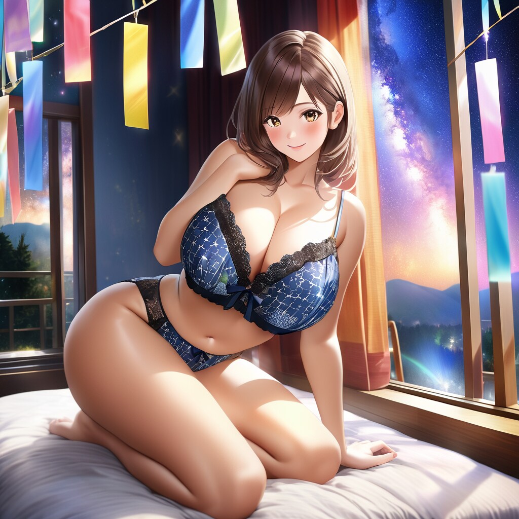 七夕の夜の『熱い6時間』を希望する彼女