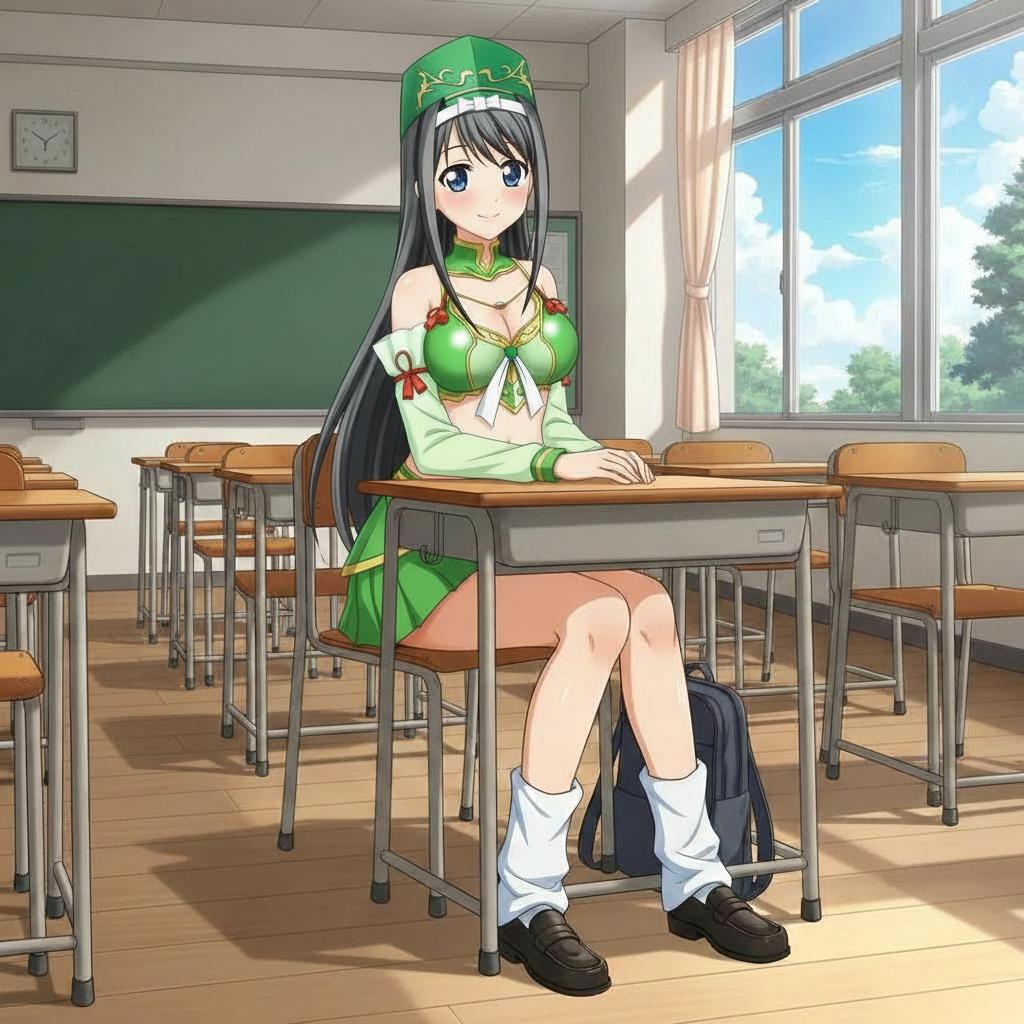 制服風なヨシモトお姉さま