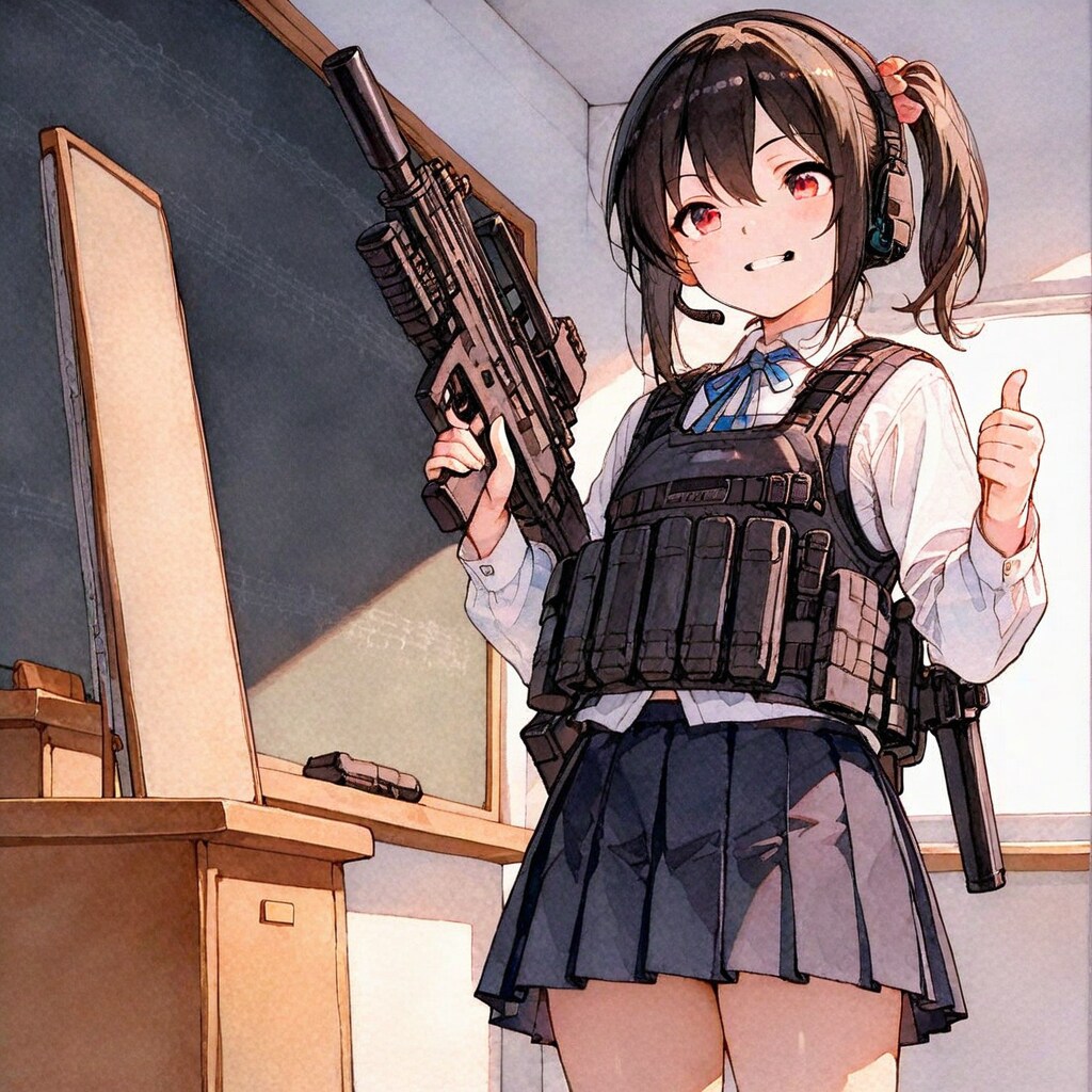 転校生はサバゲ部入部希望！