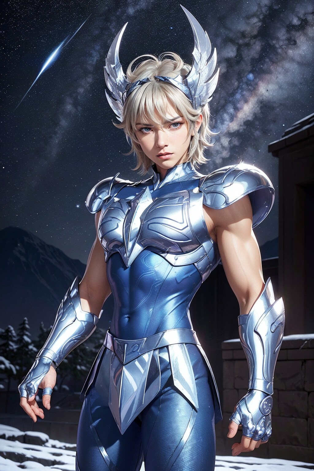 AIコスプレ：白鳥星座･氷河